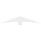Ekena Millwork Davenport Architectural Grade PVC Gable Bracket, 84"W x 14"H x 2"D x 6"F, 4/12 Pitch GBP084X14X0206DAV00 - alternate 2
